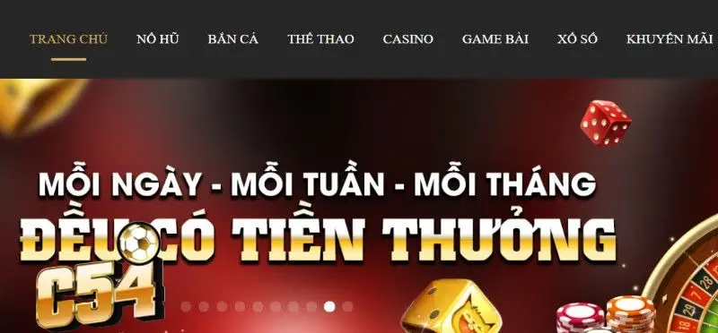 Khuyến Mãi nhà cái C54 - Khám Phá Ưu Đãi Đặc Biệt Từ Nền Tảng Cá Cược Hàng Đầu